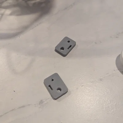Z Belt Clip Upper 3mm cho máy in 3D Voron 2.4