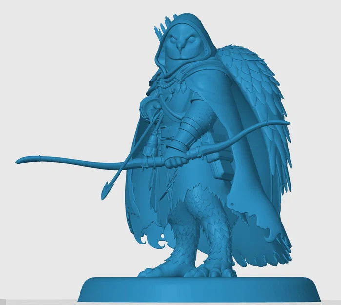 Mô hình Owlin Ranger cho game nhập vai - Image 2