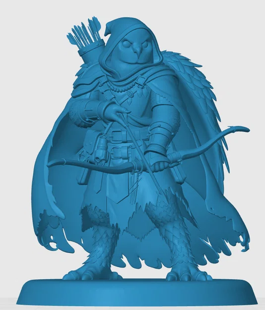 Mô hình Owlin Ranger cho game nhập vai - Image 3