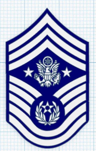 Mô hình cấp hiệu Không quân (Airforce Enlisted Ranks) in 3D - Image 13
