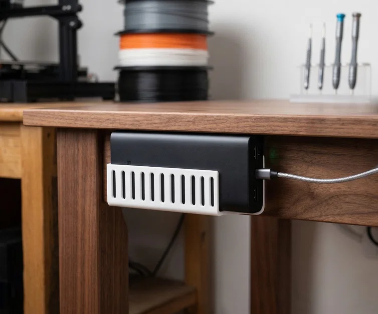 Giá đỡ treo tường/để bàn cho pin dự phòng Xiaomi Mi 50W - Image 1