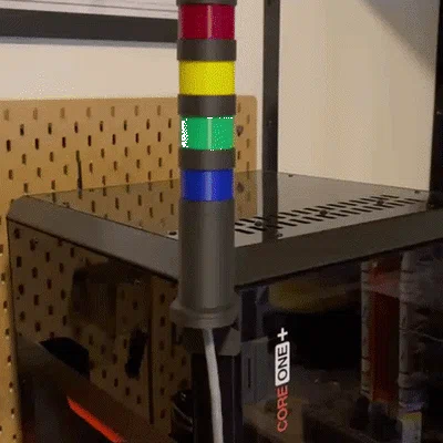 Đèn báo trạng thái (Stack Light) - Giải pháp cực chất cho Print Farm