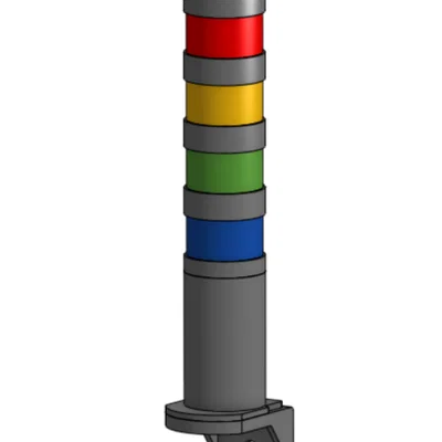 Đèn báo trạng thái (Stack Light) - Giải pháp cực chất cho Print Farm