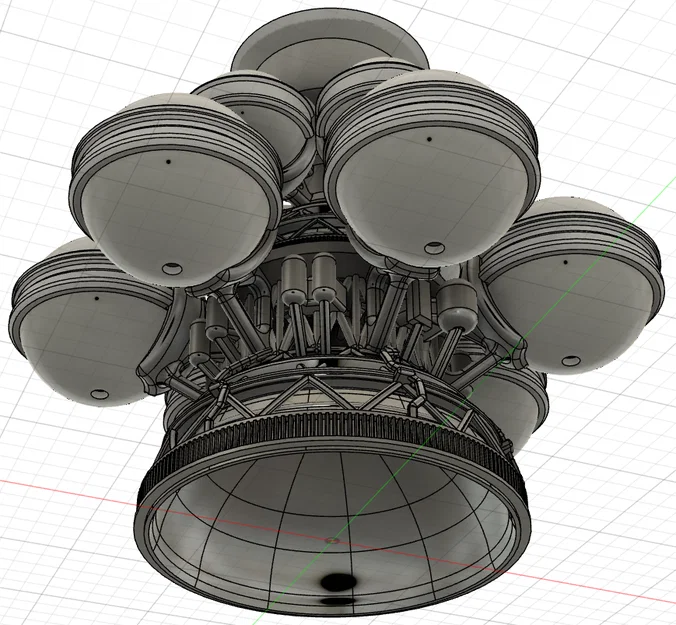 Mô hình 3D tàu thăm dò Project Daedalus - Image 4
