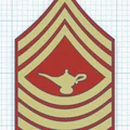 Bộ phù hiệu cấp bậc học viên Thủy quân lục chiến (Marine Corps) STL - Thumbnail 8