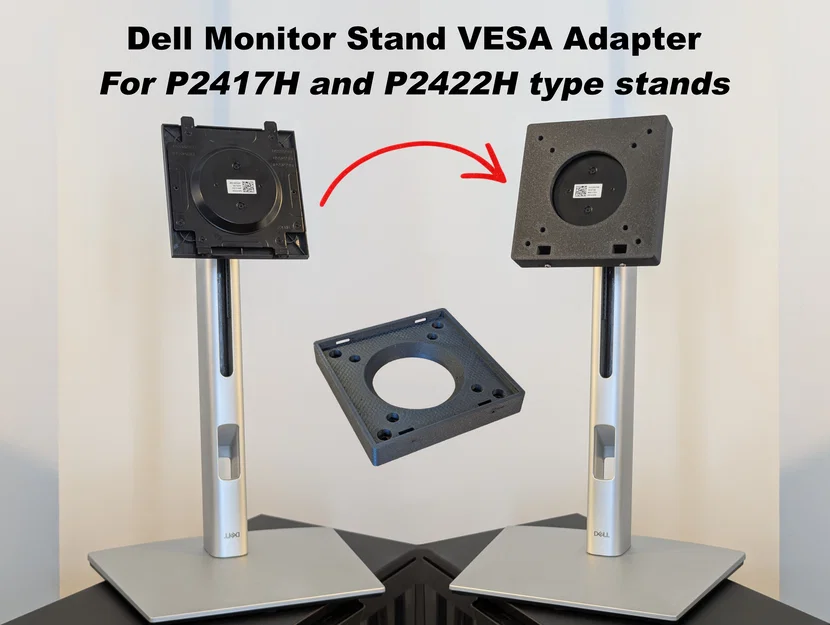 Ngàm chuyển đổi VESA cho chân đế màn hình Dell - Image 1