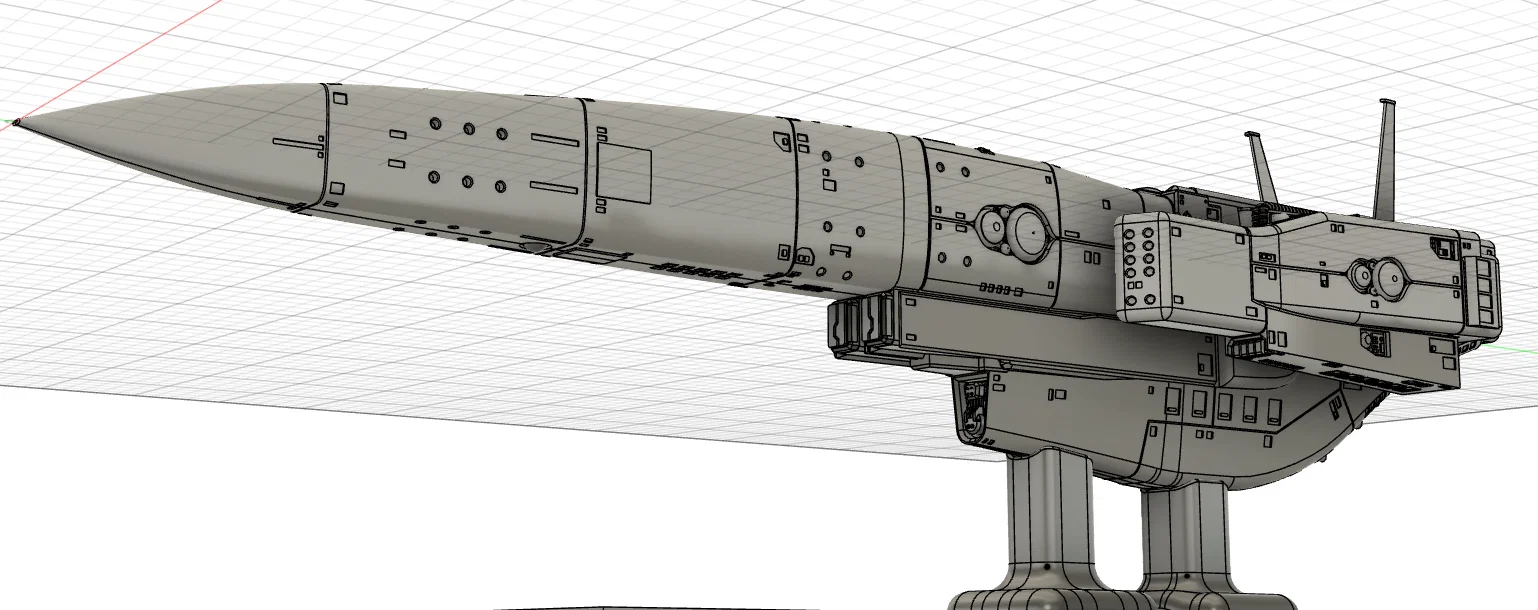 Mô hình chiến hạm Đế chế tỷ lệ 1/3000 lấy cảm hứng từ LoGH - Image 2