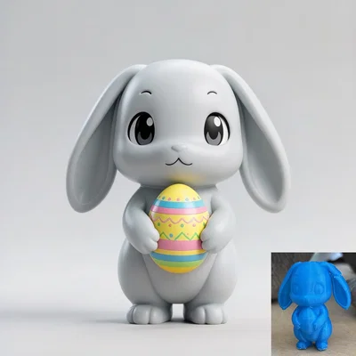 Easter Rabbit #4 (Chú Thỏ Phục Sinh #4)