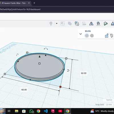 Đế lót ly 3D (Bardak Atlığı) tối giản - Bảo vệ mặt bàn hiệu quả