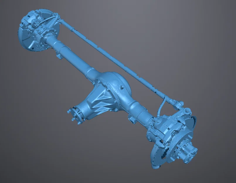 Mô hình 3D trục trước Suzuki Samurai (Front Axle Scan) cho dân kỹ thuật - Image 1