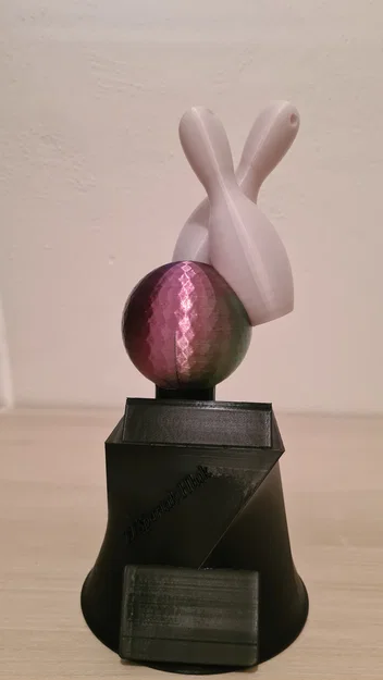 Mô hình Cúp lưu niệm Bowling (Kuželky) in 3D độc đáo dễ thực hiện - Image 1