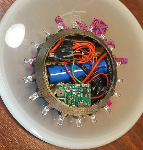 Puck Sạc Đèn UV 360° Cho Đĩa Disc Golf Phát Quang - Image 7