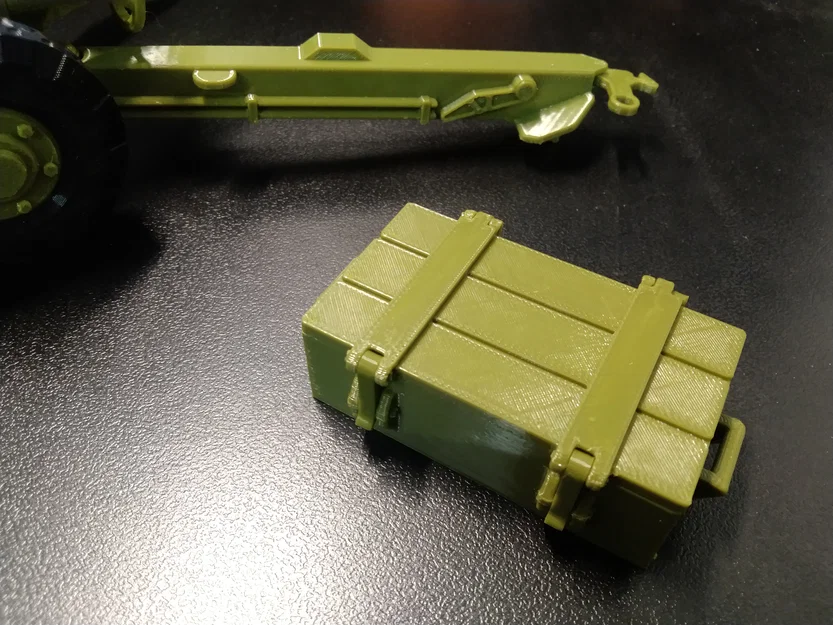 Mô hình thùng đạn pháo thu nhỏ (Artillery Crate) cho 2A65 Msta-B - Image 3