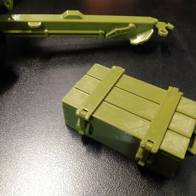 Mô hình thùng đạn pháo thu nhỏ (Artillery Crate) cho 2A65 Msta-B