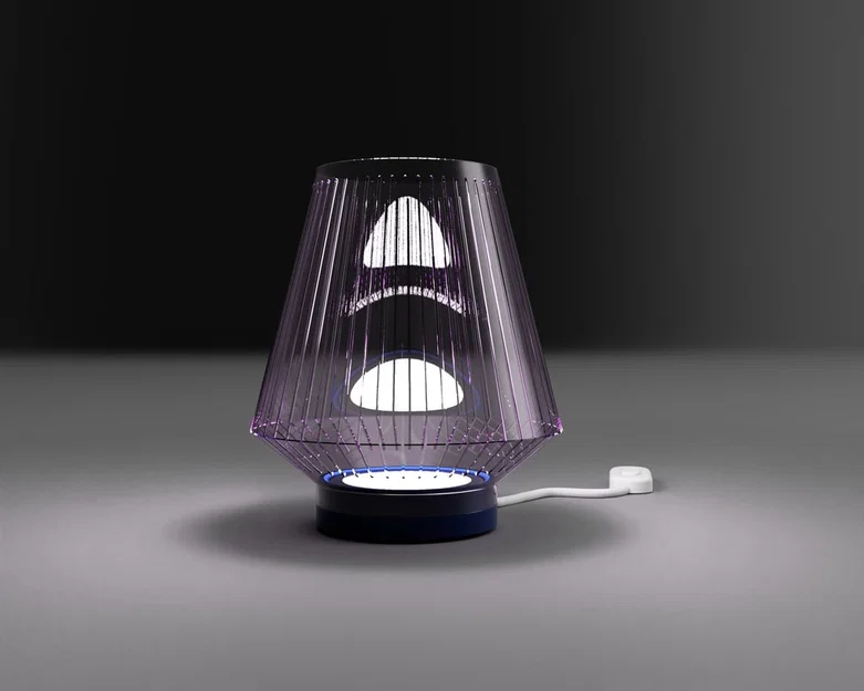 Đèn bàn HaloWire – Thiết kế LED tối giản hiện đại - Image 3