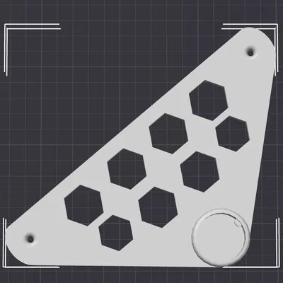 Giá treo cuộn nhựa bên trái cho máy in Creality K1 (Spool Holder)