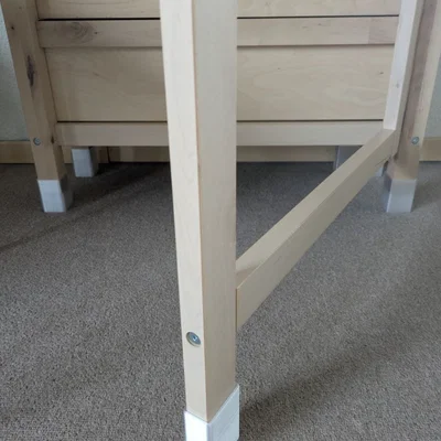 Đế nâng chiều cao tùy chỉnh cho bàn xếp Ikea Norden