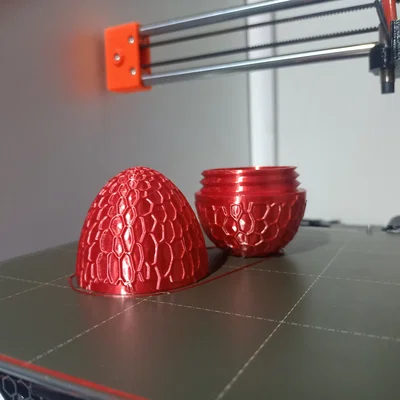 Trứng Phục Sinh Voronoi in 3D: Thiết kế rỗng với khớp vặn độc đáo