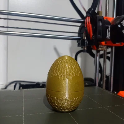 Trứng Phục Sinh Voronoi in 3D: Thiết kế rỗng với khớp vặn độc đáo