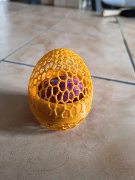 Vỏ trứng trang trí và bảo vệ phong cách Voronoi - Image 2