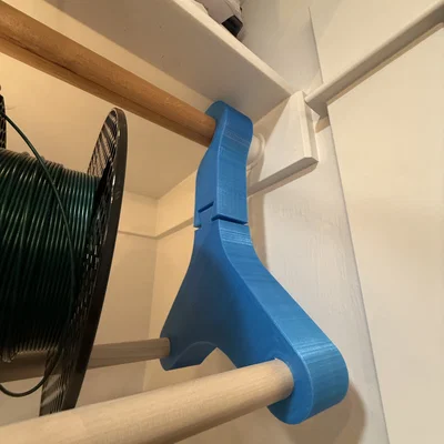 Móc Treo Cuộn Nhựa 1KG Cho Thanh Treo Tủ Quần Áo