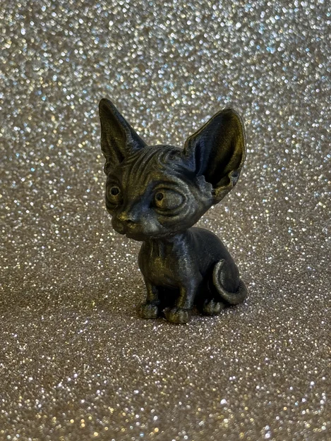 Mô hình mèo Sphynx 3D – Dễ thương & Kỳ bí - Image 4
