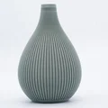 Bình hoa Solstice Vase — Bình cắm hoa dáng giọt nước với đường gân tinh tế - Thumbnail 7