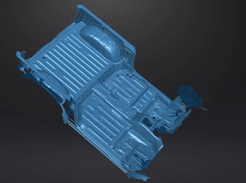 Bản Scan Chi Tiết Sàn Xe Suzuki Samurai - Image 1