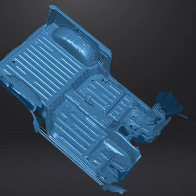 Bản Scan Chi Tiết Sàn Xe Suzuki Samurai