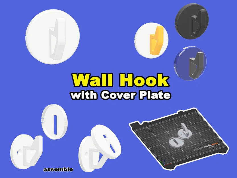 Móc Treo Tường Kèm Nắp Che - Image 1