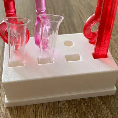 Khay Đựng Bàn Chải Kẽ Răng Curaprox Có Khay Hứng Nước Tiện Lợi