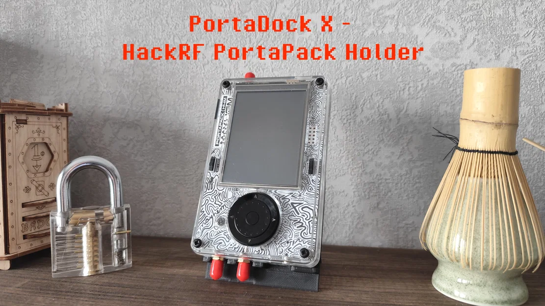 PortaDock X - Giá đỡ dành cho HackRF PortaPack - Image 1