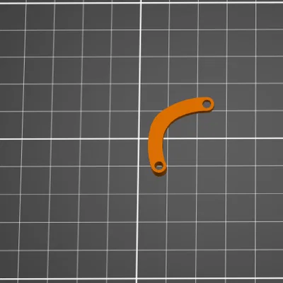 Thanh đẩy càng kẹp (Claw push rod) phiên bản đảo ngược