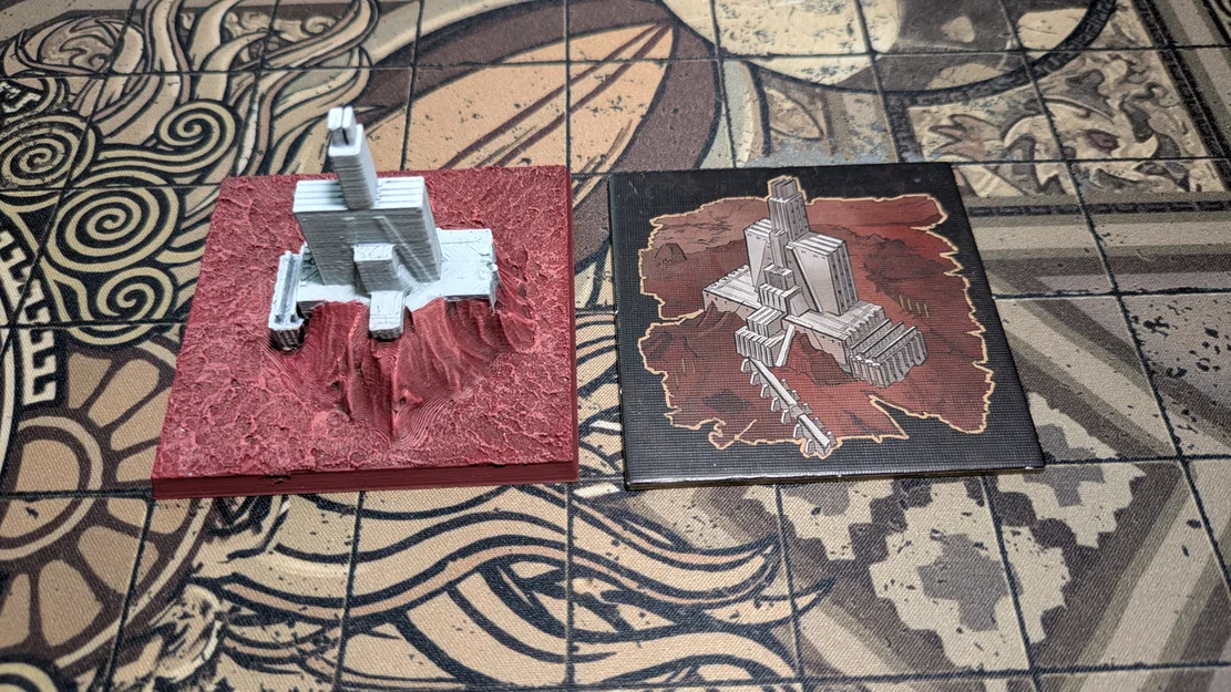 Aeon Trespass: Odyssey - Tấm địa hình Krypteia Outpost (+bản hư hại) - Image 2