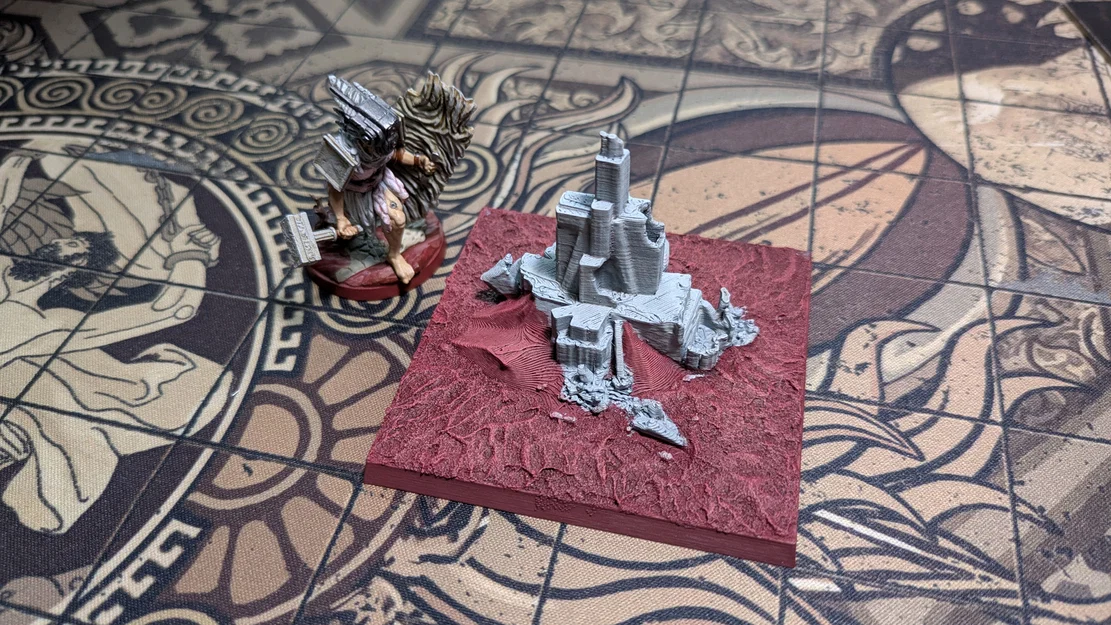 Aeon Trespass: Odyssey - Tấm địa hình Krypteia Outpost (+bản hư hại) - Image 4