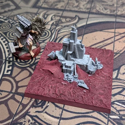 Aeon Trespass: Odyssey - Tấm địa hình Krypteia Outpost (+bản hư hại)