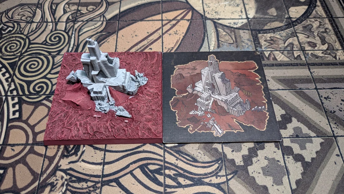 Aeon Trespass: Odyssey - Tấm địa hình Krypteia Outpost (+bản hư hại) - Image 5