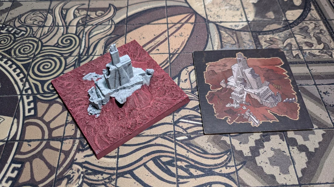 Aeon Trespass: Odyssey - Tấm địa hình Krypteia Outpost (+bản hư hại) - Image 6