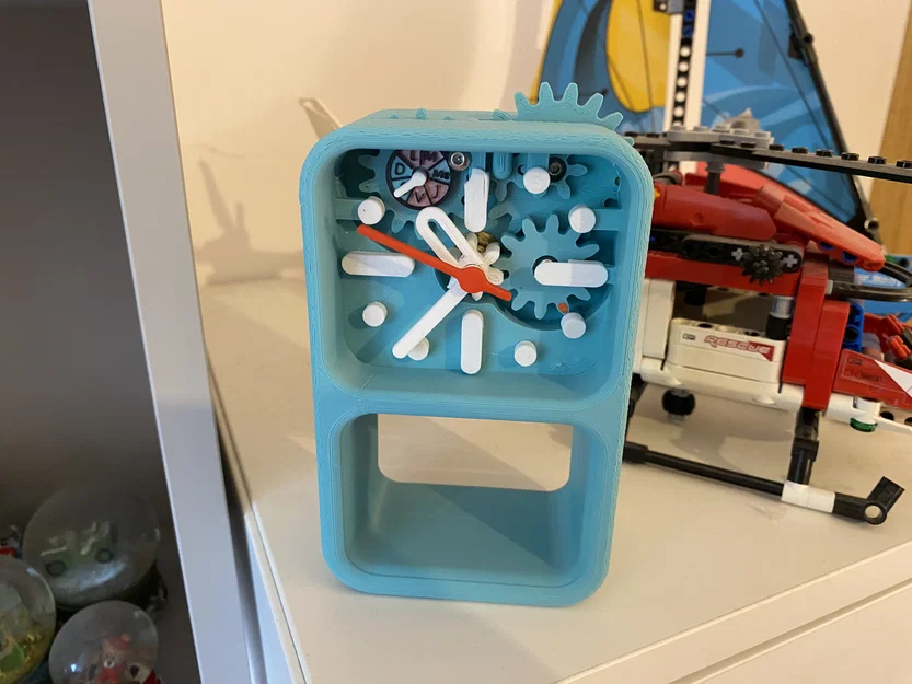 Đồng hồ để bàn hiển thị các thứ trong tuần - Image 1