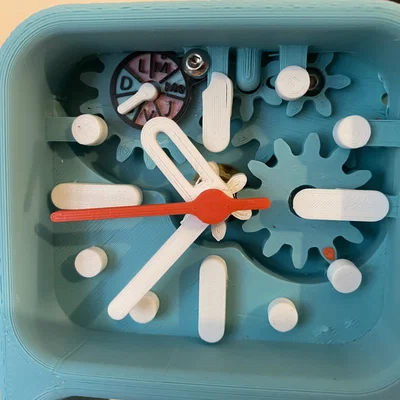 Đồng hồ để bàn hiển thị các thứ trong tuần