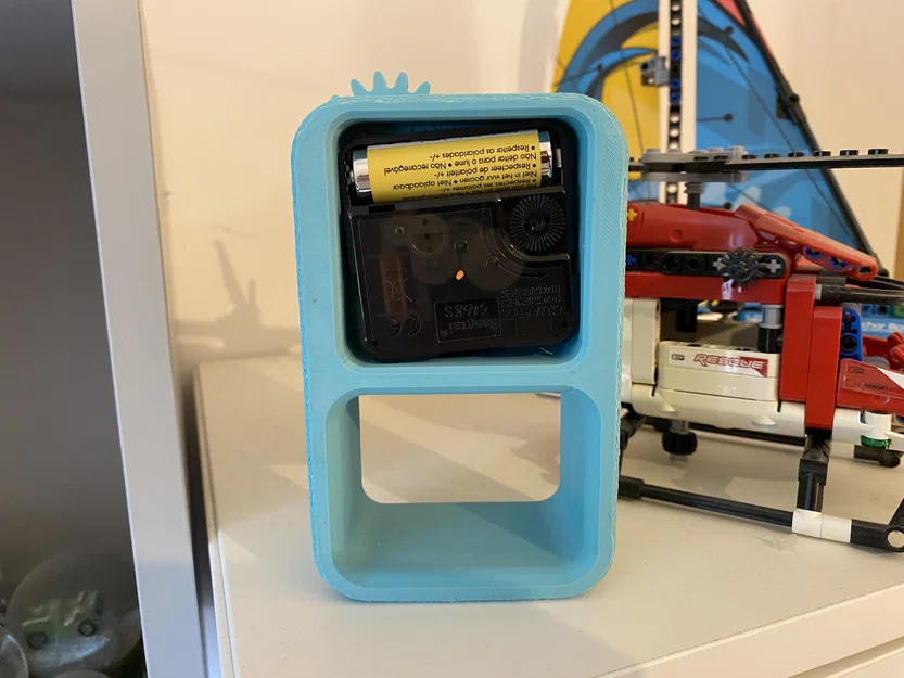 Đồng hồ để bàn hiển thị các thứ trong tuần - Image 3