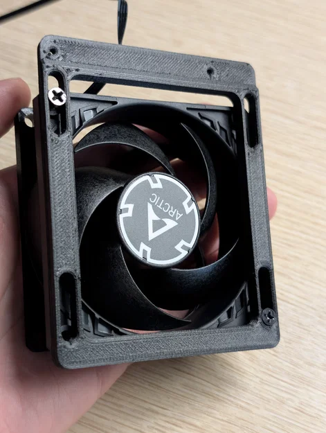 Giá đỡ quạt 80mm cho card PCI-E lắp trong case Jonsbo N3 - Image 1