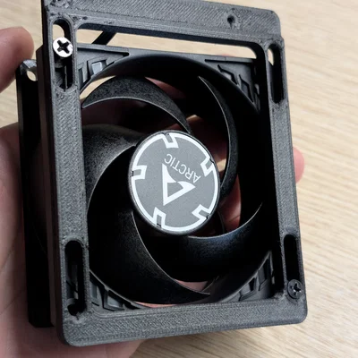 Giá đỡ quạt 80mm cho card PCI-E lắp trong case Jonsbo N3