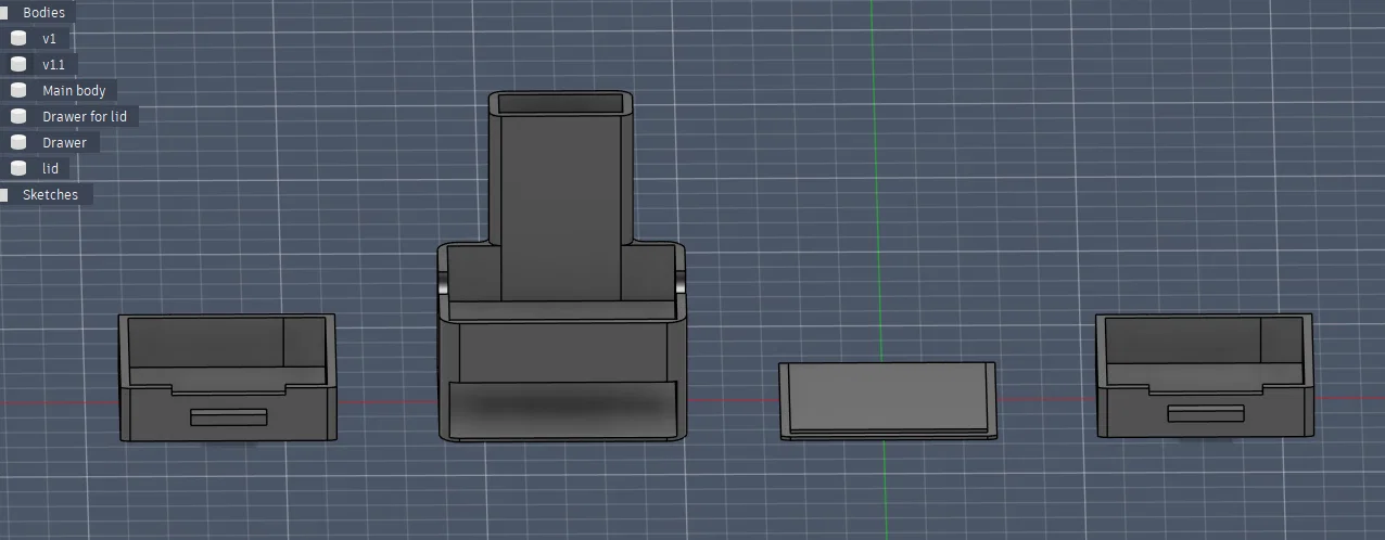 Giá đỡ dao cạo Shavette kiêm hộp bỏ lưỡi lam - Image 3