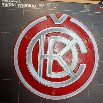 Mô hình logo ČKD cổ điển in 3D - Biểu tượng di sản kỹ thuật