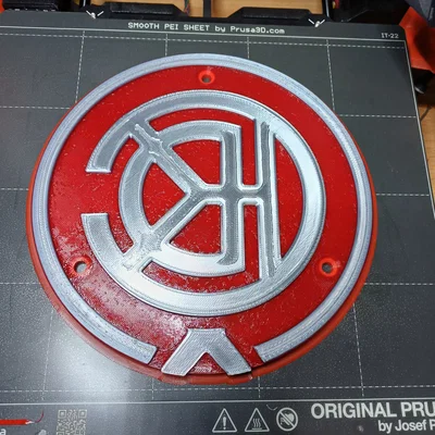 Mô hình logo ČKD cổ điển in 3D - Biểu tượng di sản kỹ thuật