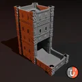 Tháp đổ xúc xắc Dwarf Dice Tower - Thumbnail 1