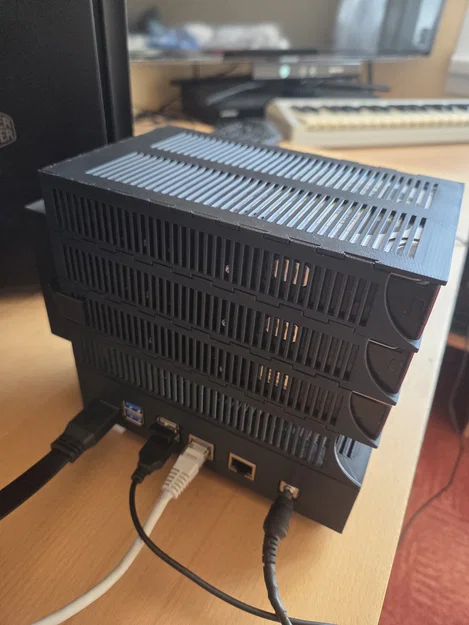 Bộ khung Case cho Banana Pi BPI-F3 NAS - Image 1