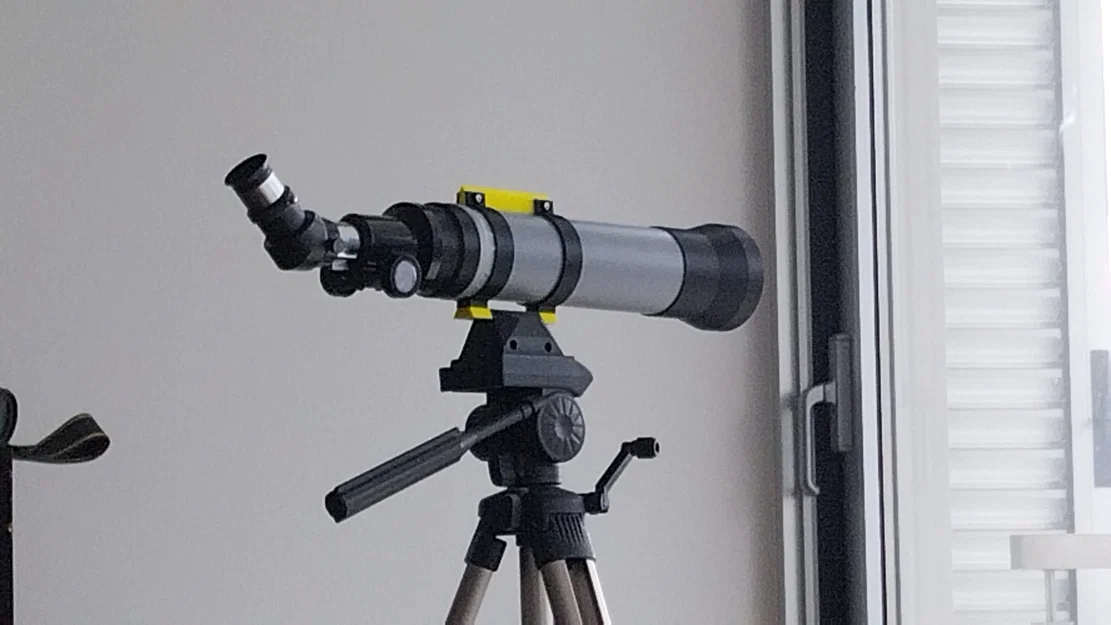 Kính thiên văn tự chế với bộ ngàm gắn chân máy - Image 5