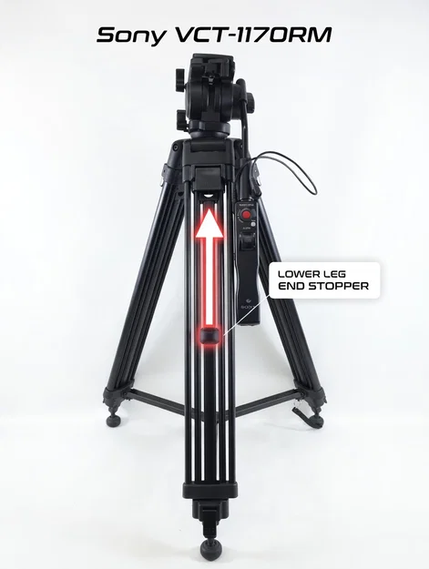 Nút chặn chân dưới cho tripod Sony VCT-1170RM - Image 1